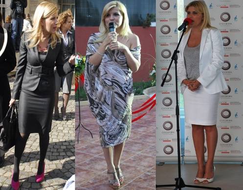 Elena Udrea, cea mai elegantă femeie din politică