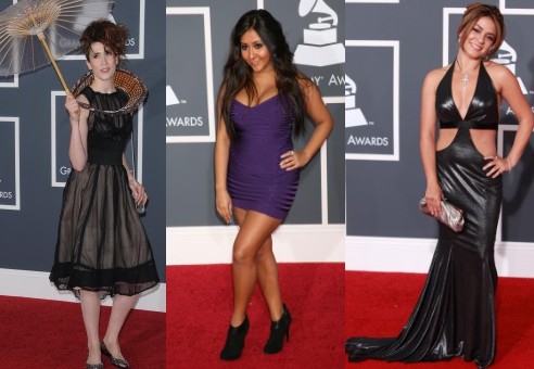 Vedete prost îmbrăcate la Premiile Grammy 2010
