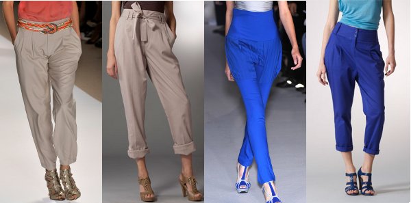 Must have primăvară/vară 2010: pantalonii pană