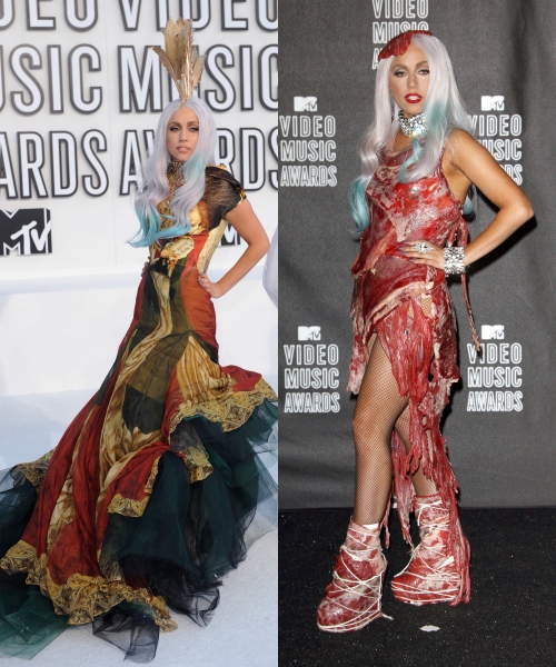 Cele mai extravagante ţinute de la premiile VMA