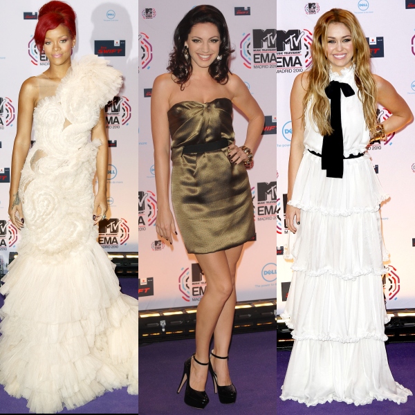 Cele mai frumoase rochii de la MTV EMA 2010