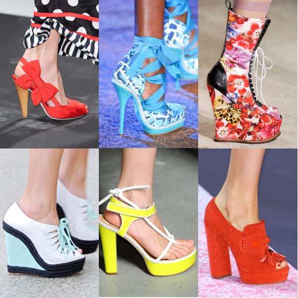 Pantofii coloraţi, must have în acest sezon
