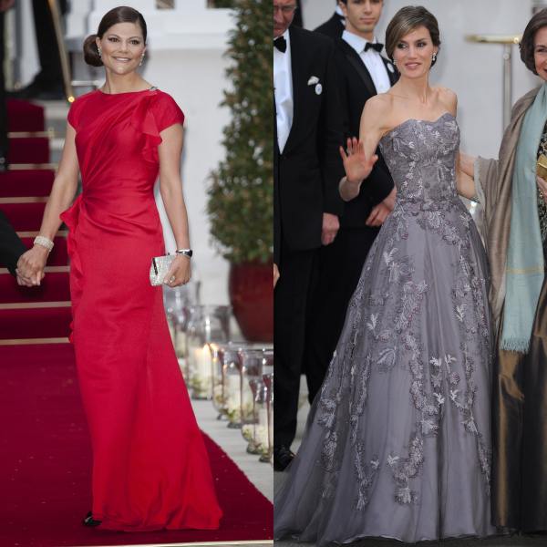 Cele mai frumoase ţinute la dineul regal