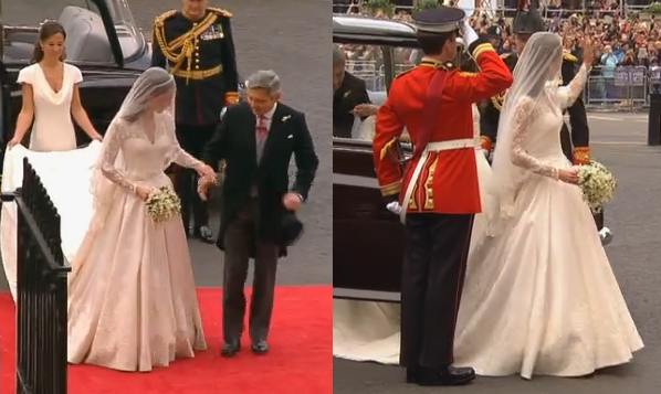 Iată rochia de mireasă a lui Kate Middleton