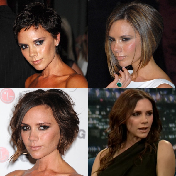 Victoria Beckham, 8 schimbări radicale de look