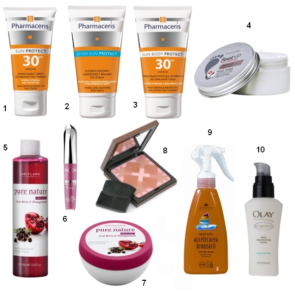 10 produse de beauty ideale vara aceasta!