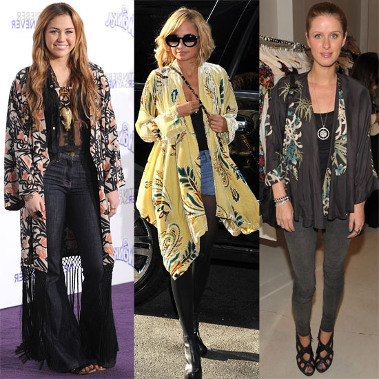 Rochiile şi jachetele kimono, piese surprinzătoare şi cool!