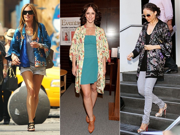 Rochiile şi jachetele kimono, piese surprinzătoare şi cool!