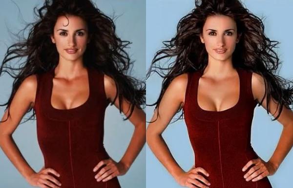 8 vedete înainte şi după Photoshop