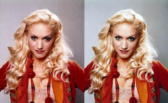 8 vedete înainte şi după Photoshop