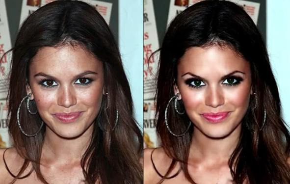 8 vedete înainte şi după Photoshop