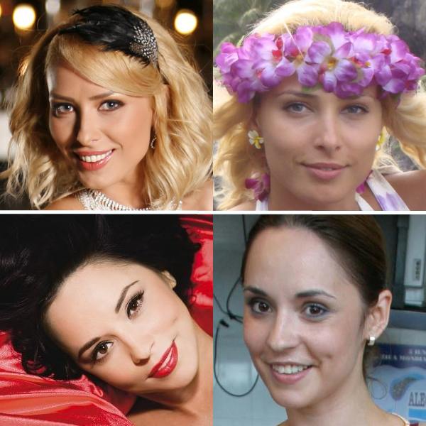 Top 8 vedete care arată cel mai bine nemachiate. Votează!