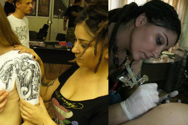 Alina Bajko, de la pictura şi modă la tatuaje