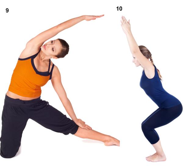 Foto: 10 poziţii de yoga pentru relaxare şi fitness