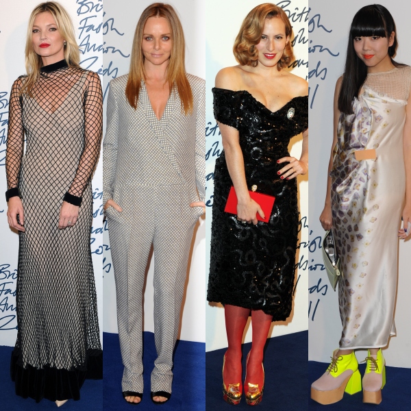 Cum s-au îmbrăcat divele la British Fashion Awards 2011