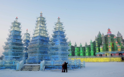 Foto: cele mai spectaculoase sculpturi de gheaţă