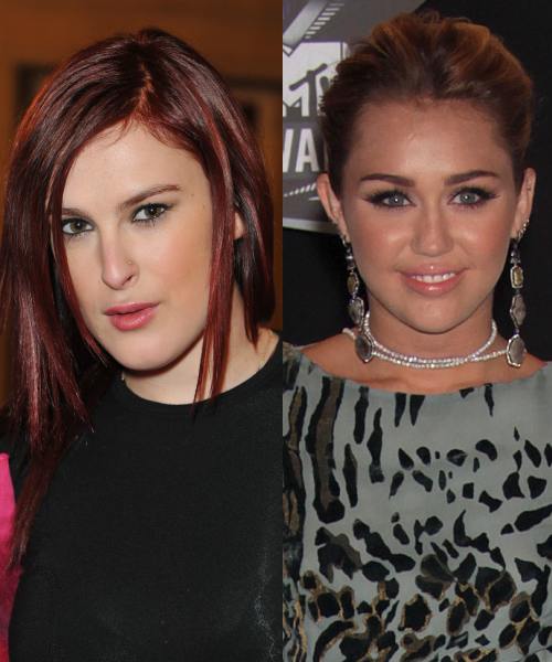 Rumer Willis, Miley Cyrus