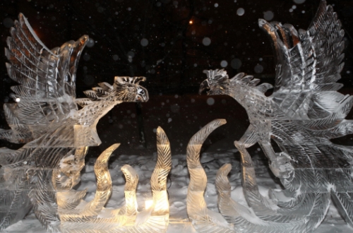 Foto: cele mai spectaculoase sculpturi de gheaţă