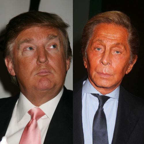Donlad Trump, Valentino