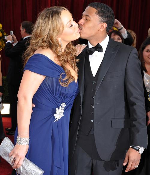 Mariah Carey şi Nick Canon 