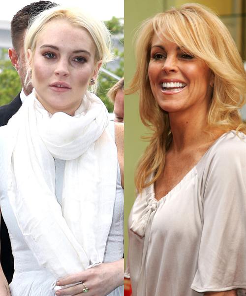 Lindsay Lohan şi Dina Lohan