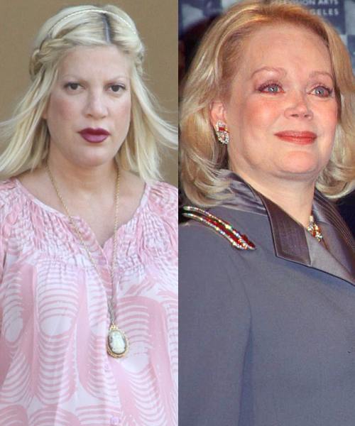 Tori Spelling şi Candy Spelling