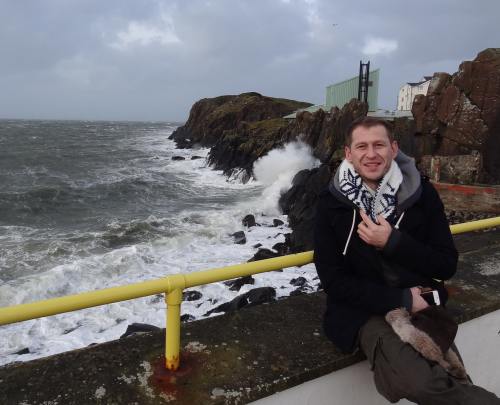 Mircea Solcanu in vacanta in Irlanda