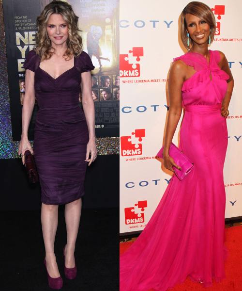Michelle Pfieffer, Iman