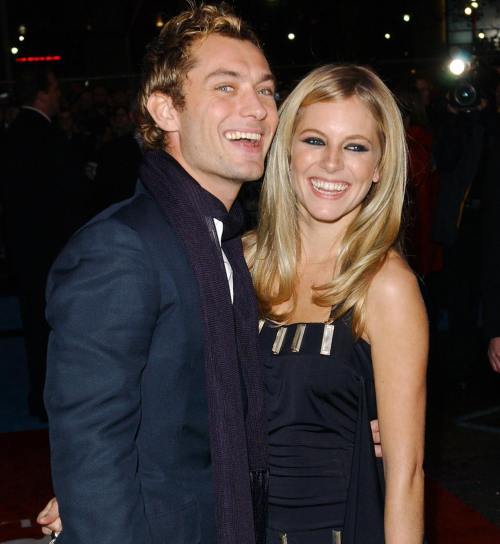 Sienna Miller, înşelată de Jude Law