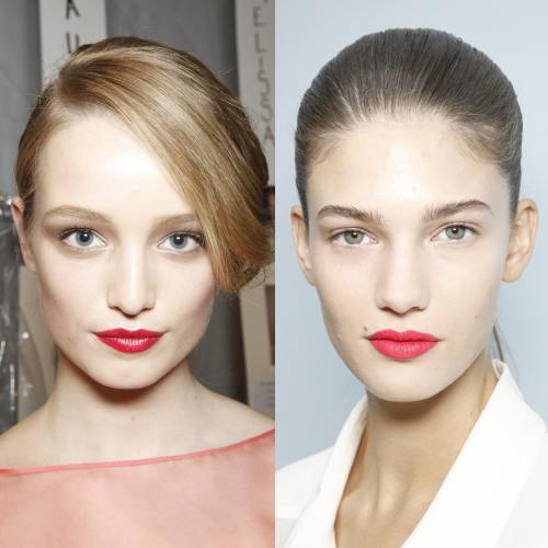 Top 5 tendinţe de beauty de pe catwalk