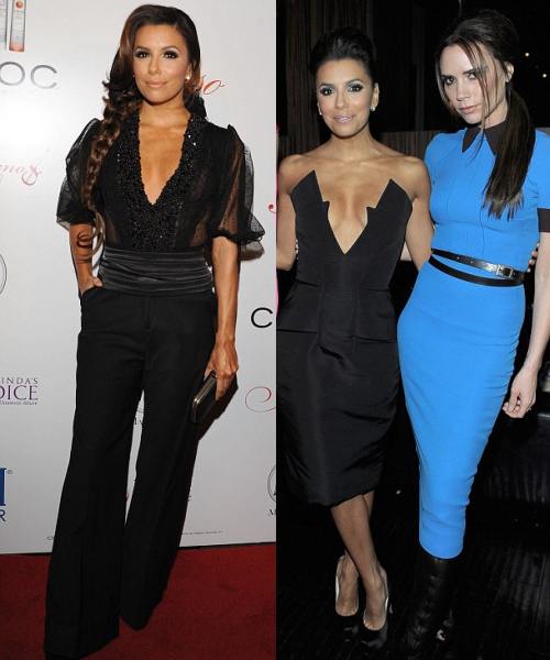 Eva Longoria cu decolteu adanc