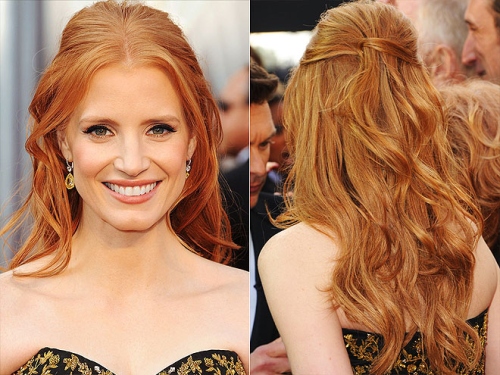 Beauty Oscar 2012: cele mai frumoase machiaje şi coafuri
