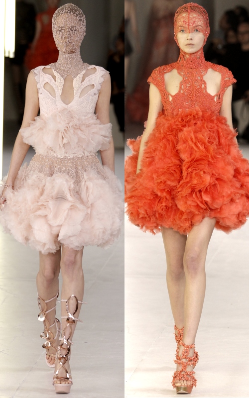Alexander McQueen primăvară/vară 2012: o colecţie răvăşitoare!