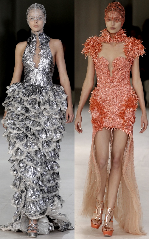 Alexander McQueen primăvară/vară 2012: o colecţie răvăşitoare!