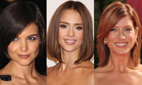 Katie Holmes, Jessica Alba, Kate Walsh cu tunsoare bob