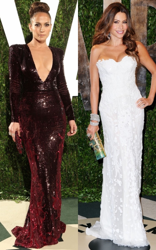 Oscar 2012: rochii superbe la petrecerea Vanity Fair