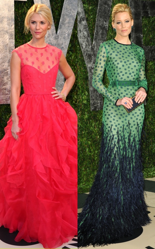 Oscar 2012: rochii superbe la petrecerea Vanity Fair