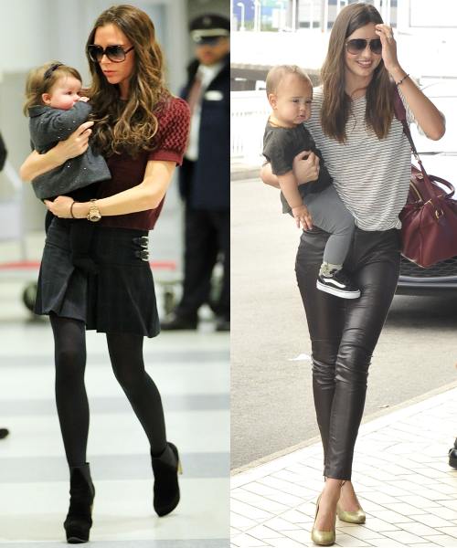 Victoria Beckham si Miranda Kerr