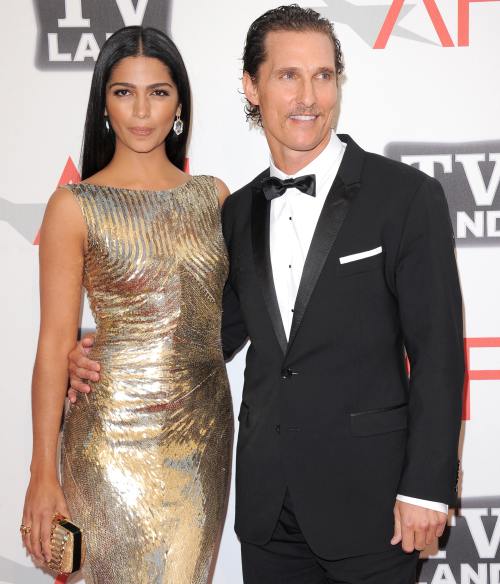 Matthew McConaughey şi Camila Alves 