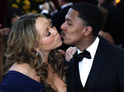 Mariah Carey şi Nick Cannon 