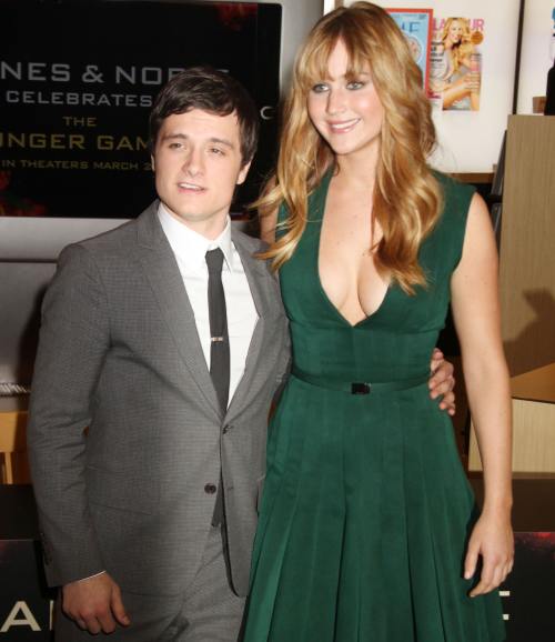 jennifer Lawrence si Josh Hutcherson