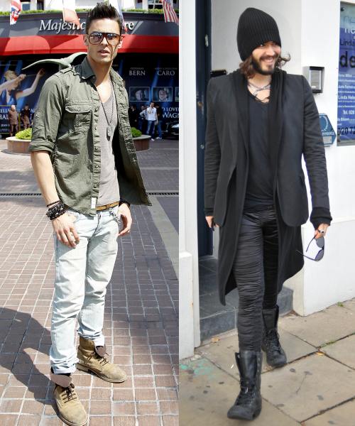 Baptiste Giabiconi si Russel Brand