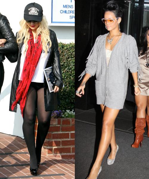 Christina Aguilera si Rihanna 