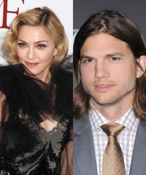 Madonna şi Ashton Kutcher