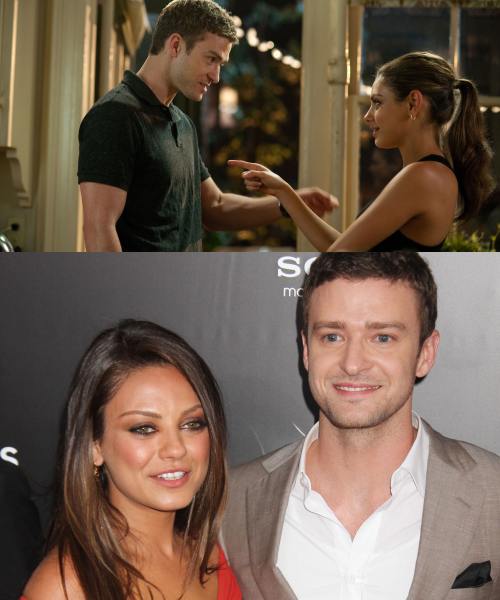 Mila Kunis şi Justin Timberlake 