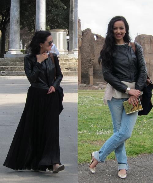 Olivia Steer in vacanta la Roma