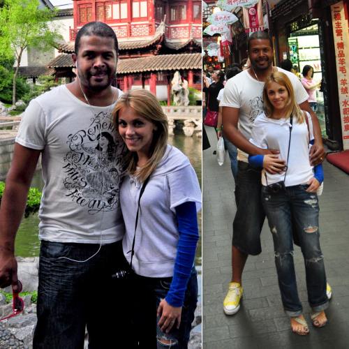 Poze: Cabral şi Andreea, vacanţă în China