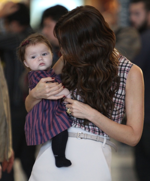 Foto: Harper Seven Beckham, cel mai frumos bebeluş de la Hollywood
