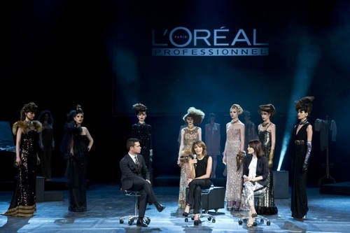 Coafuri: Laetitia Guenaou, de la L’Oreal Profesionnel, a făcut un spectacol grandios