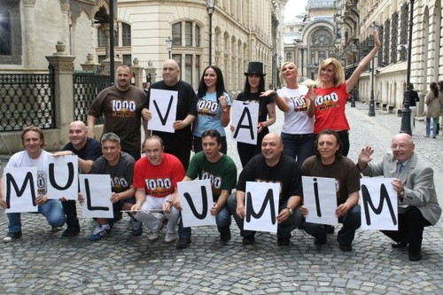 "Trăsniţii" au filmat videoclipul aniversar alături de fanii lor